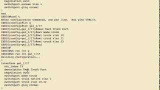 How to configure Trunk Port on ZTE switches [upl. by Kcirdot]