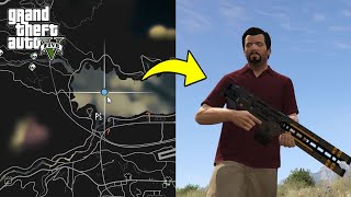 LOKASI SENJATA SUPER LANGKA RAILGUN DI GTA 5 [upl. by Catina194]