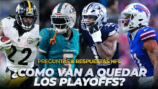 ¿Cómo van a quedar Playoffs NFL 2024  Preguntas y respuestas de NFL [upl. by Essa386]