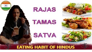 Types of Food in Hinduism  Eating Habits of Hindus [upl. by Ahsikahs]