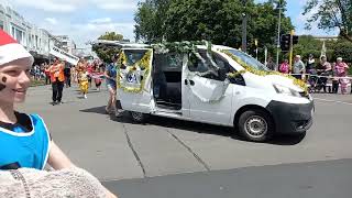 Palmerston northNew Zealand christmas parade 2022 [upl. by Emad]