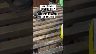 Jak szlifować metal oscylacja spawanie diy balustrady praca kariera [upl. by Savil]