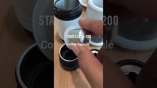 Alat kopi manual brew Staresso SP200 with coffee capsule Nespresso compatible [upl. by Aidyn]