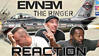 GUESS WHOS BACKBACK AGAIN EMINƎM The Ringer REACTIONBAR HUNT [upl. by Kosey]