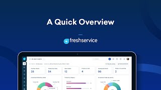 Freshservice  A Quick Overview [upl. by Volnak]