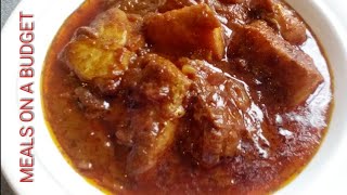 HOW TO COOK HADDOCK FISH CURRYMADRAS CURRY MASALA FISHEASY COOKING MEALS ON A BUDGET [upl. by Esiuqcaj46]