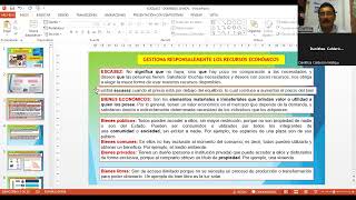 GESTIONA RESPONSABLEMENTE LOS RECURSOS ECONÓMICOS [upl. by Ottilie]