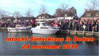 Intocht sinterklaas in Bedum 2018 [upl. by Dina623]