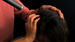 ASMR Scratching Scalp Lines tingling for people needing to Sleep [upl. by Courtnay]