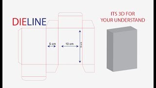 How to Make Dieline for Packaging Box [upl. by Delwin]