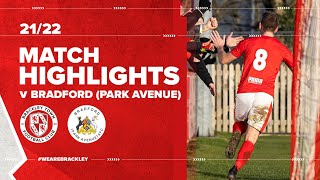 Highlights  Brackley Town 3  0 Bradford Park Avenue Extended [upl. by Siuol]