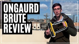 Ongaurd Bike Lock Review Brute [upl. by Gilli]