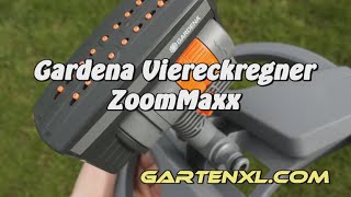 Gardena 812720 Viereckregner ZoomMaxx [upl. by Avan552]