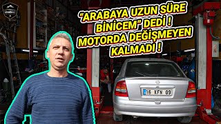 YAĞ YAKAN ARACIN MOTORU TAMAMEN BİTMİŞ Opel Astra 14 Motor RektifiyeSıfır Silindir KapakKrank [upl. by Compte]