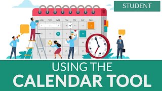 Student The Calendar tool [upl. by Llertrac780]