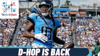 Tennessee Titans Film Breakdown DeAndre Hopkins Looks Like He is BACK in Week 3 [upl. by Hutton]