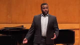 Sidney Outlaw Baritone  quotRencontrequot quotToujoursquot  Fauré  Stony Brook University [upl. by Ayerhs]