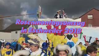 2018 Rosenmontagszug in Eschweiler [upl. by Ostap]