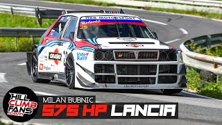 575hp Lancia Delta Integrale  Milan Bubnič  Hill Climb Gorjanci 2022 [upl. by Glialentn]