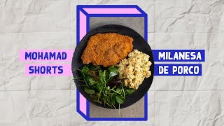 MILANESA DE PORCO  Shorts  Mohamad Hindi [upl. by Peggy]