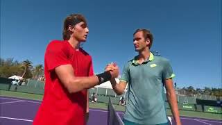 Bullshit Russian Daniil Medvedev vs Small Kid Who Doesnt Know How to Fight Stefanos Tsitsipas [upl. by Russo]