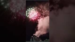 FIREWORKS at SINGAPORE highlights shorts [upl. by Rrats148]