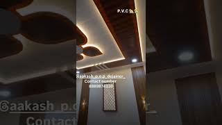 Curved cornice fitting falseceiling pvcwork cornice [upl. by Seaton]