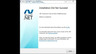 Fixed HRESULT 0xc8000222 Error while installing microsoft NET Framework [upl. by Attelrak]