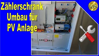 Zählerschrank PV Anlage Pv Anlage mit Speicher  Notstrom Photovoltaikanlage  Unterverteiler [upl. by Ahsieken]