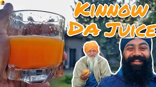 Kinnow Da Juice  Kinnow Juice At Home  Kinnu Juice Recipe  Desi Taste [upl. by Ettesil]