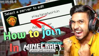 How to join techno gamerz Minecraft server  Play in tg network by gamer [upl. by Baylor314]