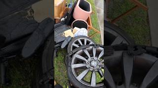 Mitsubishi evo alloy rims thrown away Easy money [upl. by Demah]