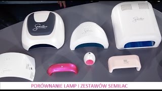 Porównanie lamp i zestawów do paznokci Semilac  QampA 3  Semilac TV ENG [upl. by Felder]