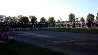 Massed Bands Maxville 2006 Highland Laddie [upl. by Haelak795]