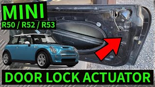 How to Remove Interior Door Handle 0713 Mini Cooper S [upl. by Anitreb734]