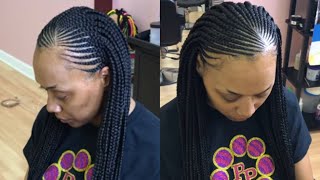 HOW TO DO FEED IN BOX BRAIDS TUTORIAL BEGINNER FRIENDLY [upl. by Randa]