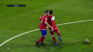 ATLETICO M VS RAYO VALLECANO PES 21 GAMEPLAY [upl. by Pillsbury813]