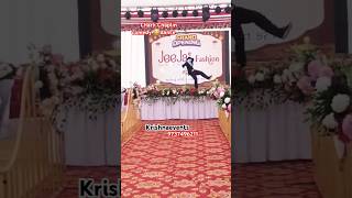 Charlie Chaplin full comedy dance Jija fashion show Jamnagar krishnaevents comedy charliechaplin [upl. by Yrrag451]