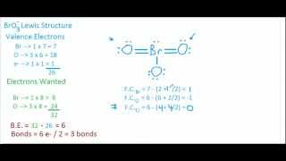 BrO3 Lewis Structure and VSEPR Geometry [upl. by Lerraj393]