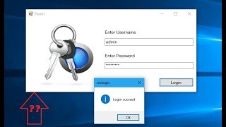 How to create login form with msaccess database in vbnet [upl. by Quintie]