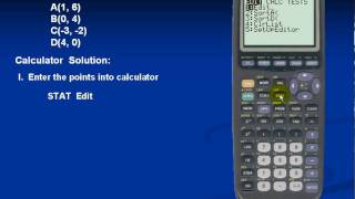 Plotting Points using the TI8384 [upl. by Emmalynne]