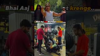 Bhai Aaj leg workout karenge 😅😅 comedy video shorts trending funny Round2hell fan following [upl. by Aika]