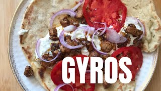 GYROS DE PORC FACUT ACASA \ HOMEMADE PORK GYROS CRISTIANISCOOKING [upl. by Choong]