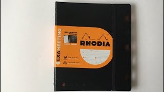 Rhodia Exameeting Organizer [upl. by Yevoc]