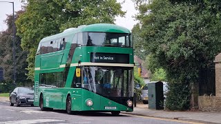 New Routemaster Ride  313 Great Cambridge Road  Roundhedge Way FULL JOURNEY [upl. by Amethist]