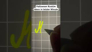 Halloween Kostüm Ideen in letzter Minute halloween [upl. by Ilarin210]