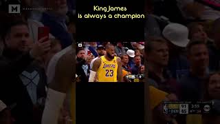 King James is always a champion nba basketballking [upl. by Aridni]