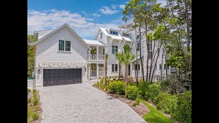 42 Grande Pointe Circle Is a Luxury Home For Sale In Inlet Beach Florida [upl. by Draner770]