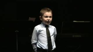 Elias Kindergarten Poetry Performance [upl. by Tamra]