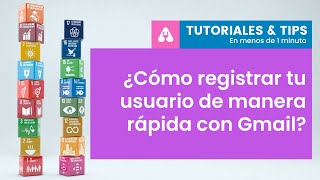 ¿Cómo registrar tu usuario de manera rápida con Gmail [upl. by Hutner]